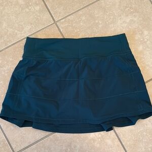 Lululemon Teal Athletic Skirt